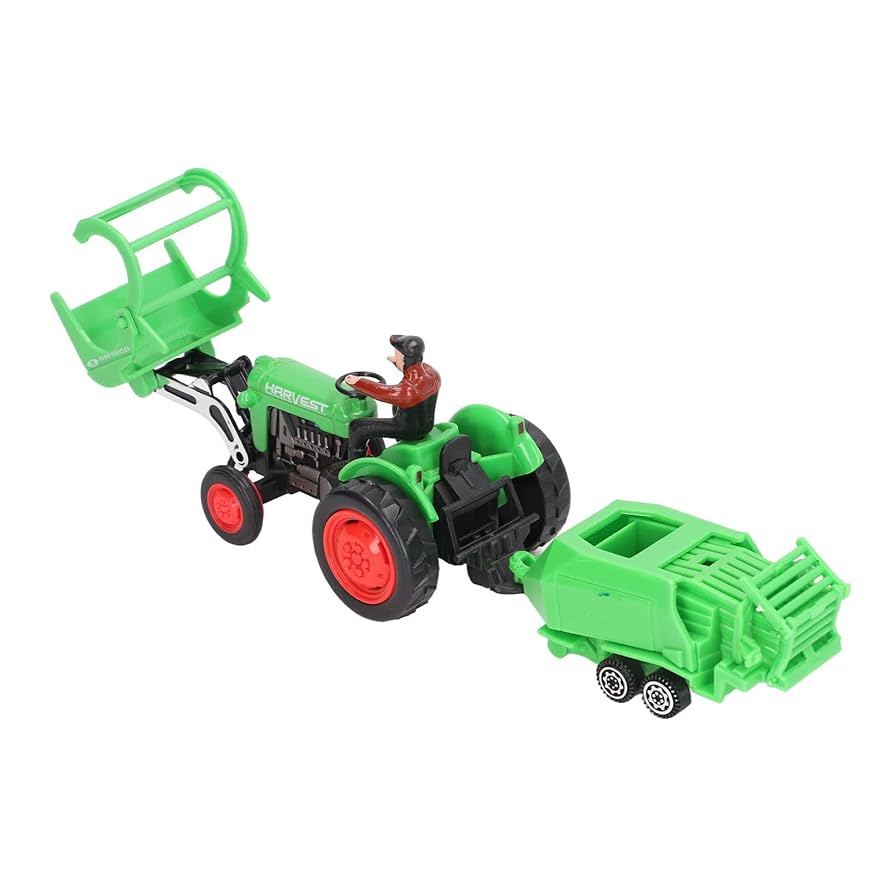 Amazon.co.jp: 農場のトラクターのおもちゃのモデル、トラクター